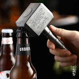 Creatieve Hamer Flesopener - Perfect voor Vaderdag of als Relatiegeschenk