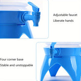 Draagbare Vouwbare Wateremmer – 3,5L met Inklapbare Kraan