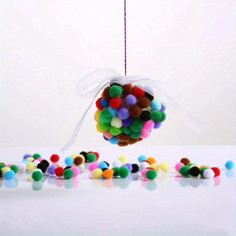 DIY Pompons Set – 2000 Stuks voor Creatieve Knutselprojecten