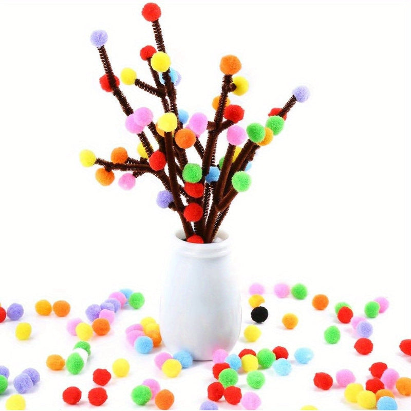 DIY Pompons Set – 2000 Stuks voor Creatieve Knutselprojecten