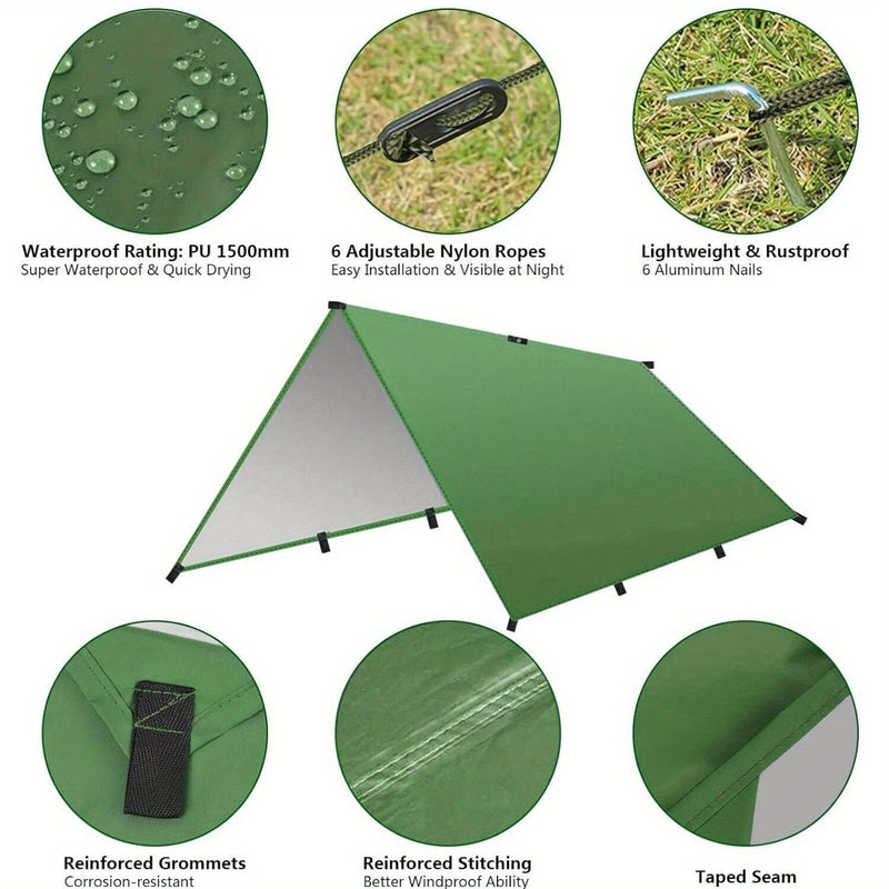 Campingluifel 3x3 Meter - Waterdicht en Windbestendig