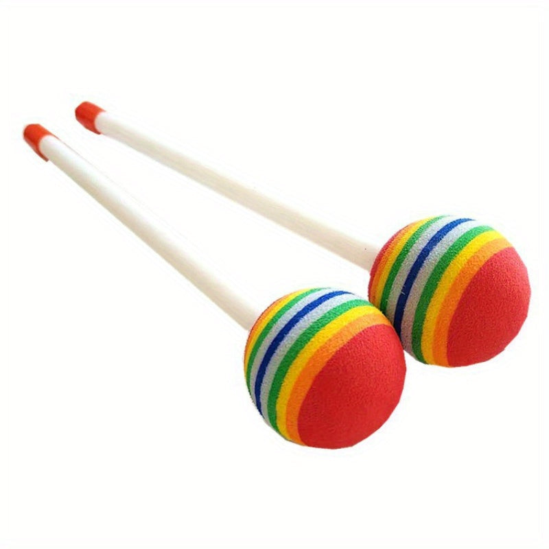 Lollipop Drumspeelset - Kleurige Muzikale Leermaracas voor Kinderen