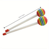 Lollipop Drumspeelset - Kleurige Muzikale Leermaracas voor Kinderen