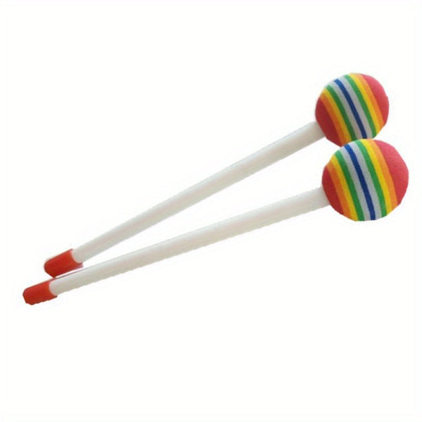 Lollipop Drumspeelset - Kleurige Muzikale Leermaracas voor Kinderen