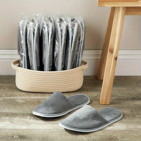 Luxe Wegwerpslippers – Ideaal voor Hotels, Spa's en Gastgebruik