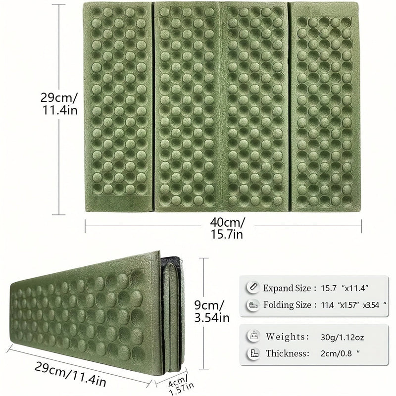 Lichte Opvouwbare Zitmat – Duurzaam en Comfortabel voor Kamperen, Wandelen en Buitenavonturen