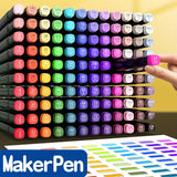 TouchHero 168 Kleuren Alcoholmarkers Set – Professioneel en Veelzijdig