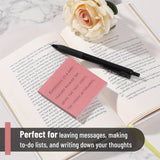6/12 pads vintage sticky notes | Notitieblaadjes | Kleefblaadjes in kleurenmix met hoge hechting