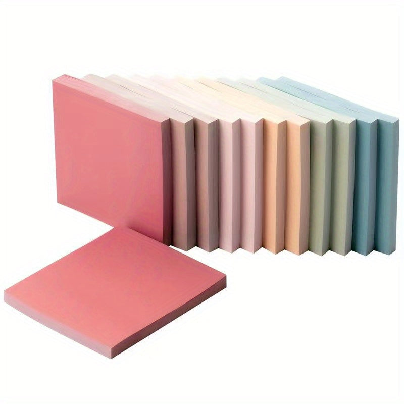 6/12 pads vintage sticky notes | Notitieblaadjes | Kleefblaadjes in kleurenmix met hoge hechting
