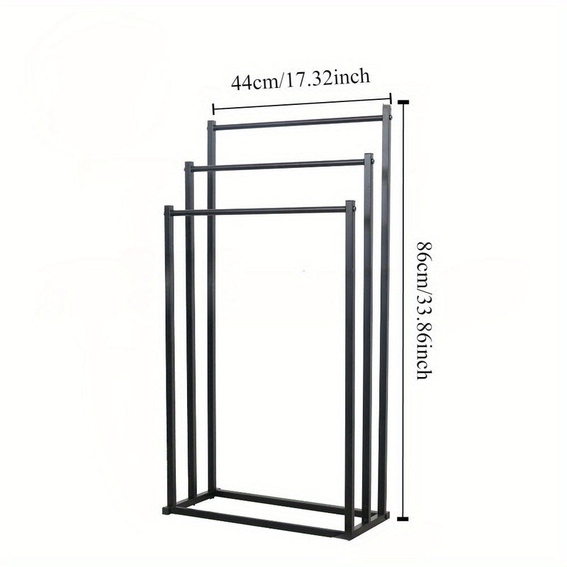 Praktisch Handdoek Rek - Voor een Opgeruimde Badkamer