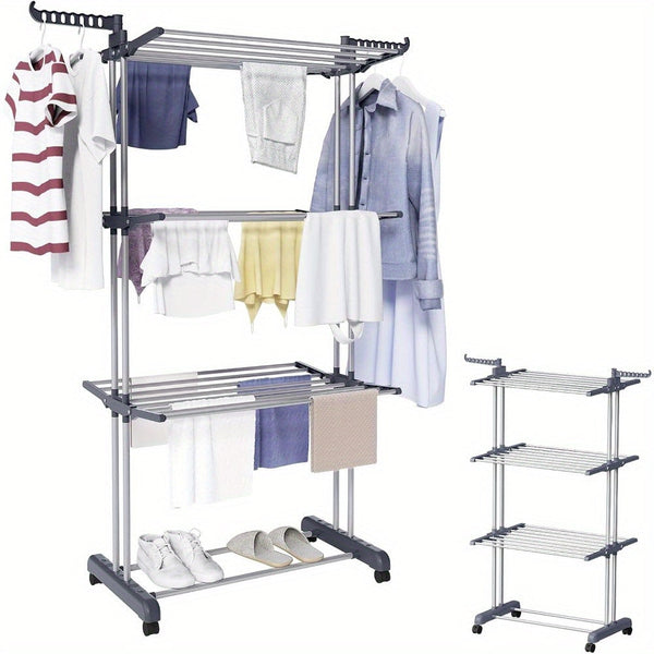 3-Laags Verticale Wasdroger – Praktisch en Compact