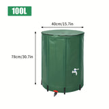 FlexiTank Opvouwbare Wateropslag - 50L / 100L Duurzaam PVC Waterreservoir