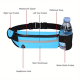 Compacte Reflecterende Sportheuptas – Waterdichte Telefoonhouder en Fleshouder voor Hardlopen en Fitness