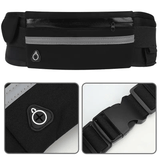 Compacte Reflecterende Sportheuptas – Waterdichte Telefoonhouder en Fleshouder voor Hardlopen en Fitness