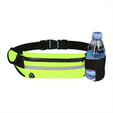 Compacte Reflecterende Sportheuptas – Waterdichte Telefoonhouder en Fleshouder voor Hardlopen en Fitness
