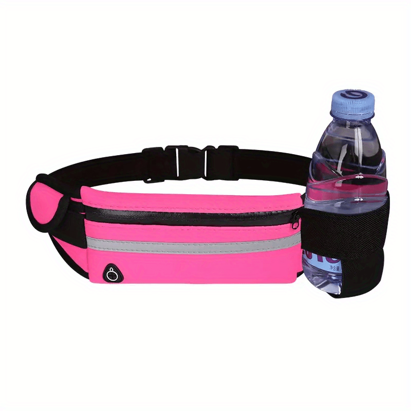 Compacte Reflecterende Sportheuptas – Waterdichte Telefoonhouder en Fleshouder voor Hardlopen en Fitness