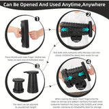 Opvouwbare Stoel met Draagriem - Compact en Stevig voor Buitenavonturen