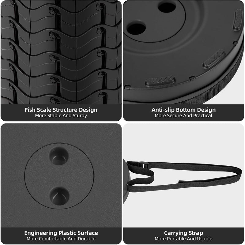 Opvouwbare Stoel met Draagriem - Compact en Stevig voor Buitenavonturen