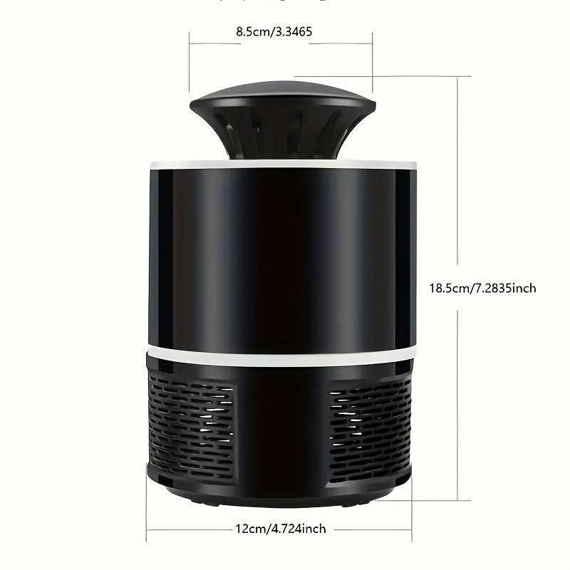 USB Stille Muggenlamp – Automatische Insectenvanger met Blauw Licht