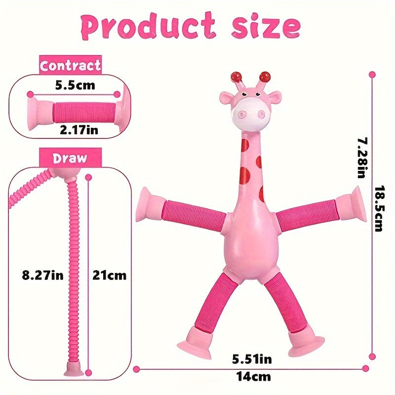 FlexiGiraffe Zuignap Speelgoed – Creatief en Veerkrachtig