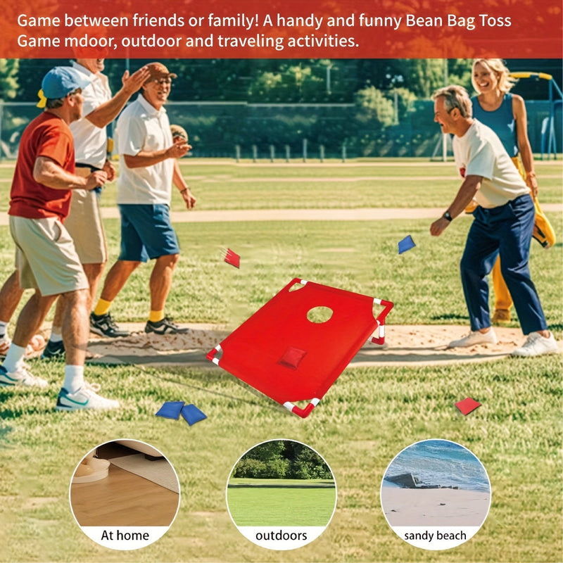 Draagbare Cornhole Game Set – Perfect voor Familieplezier Buiten