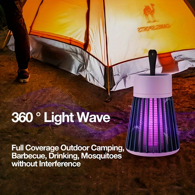 Oplaadbare Muggenlamp – 360° UV Elektrische Schok Insectenverdelger