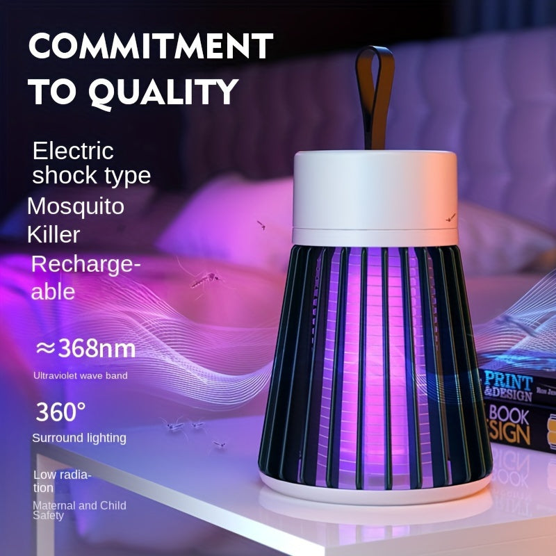 Oplaadbare Muggenlamp – 360° UV Elektrische Schok Insectenverdelger