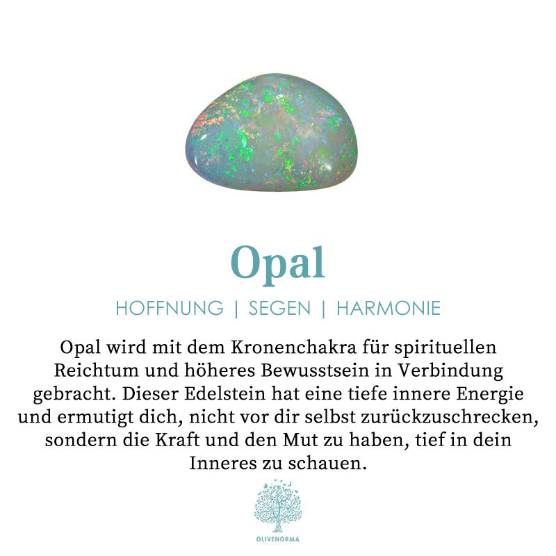"Liefde en Eerlijkheid" - Opal Vintage Ring - Isabella