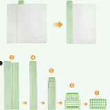 Waterdicht en Opvouwbaar Picknickkleed – Ideaal voor Kamperen, Strand en Buitenavonturen