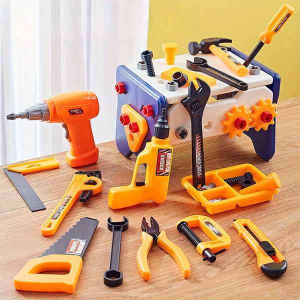 BuilderPro Educatieve Kinder Gereedschapsset - Voor Creatief Bouwen en Spelen