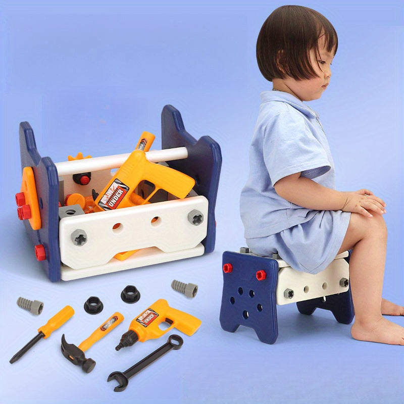 BuilderPro Educatieve Kinder Gereedschapsset - Voor Creatief Bouwen en Spelen