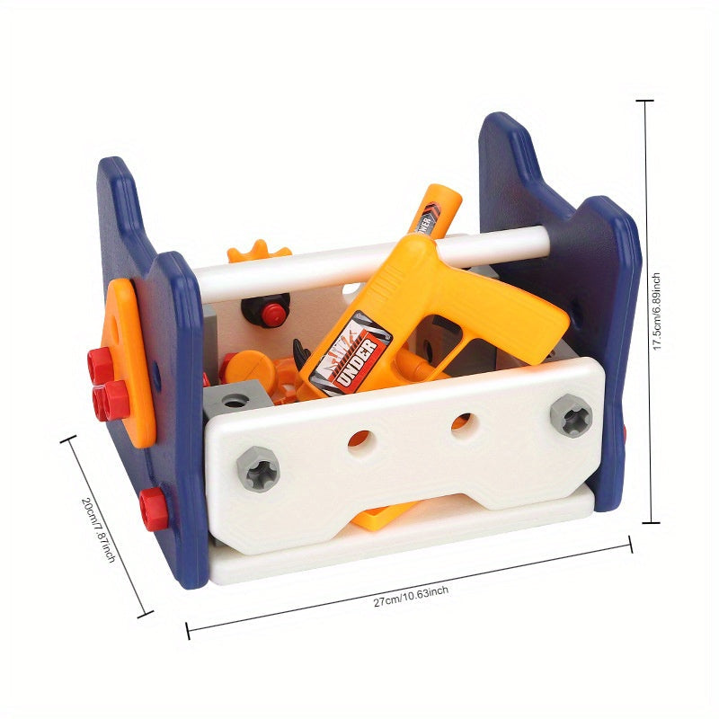 BuilderPro Educatieve Kinder Gereedschapsset - Voor Creatief Bouwen en Spelen