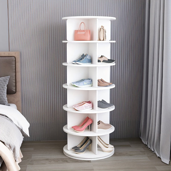 ShoeSpin 360° Draaibaar Schoenenrek - Ruimtebesparend en Multifunctioneel