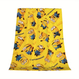 Minions Fleece Deken - Zachte & Warme Flanel Deken voor Kinderen