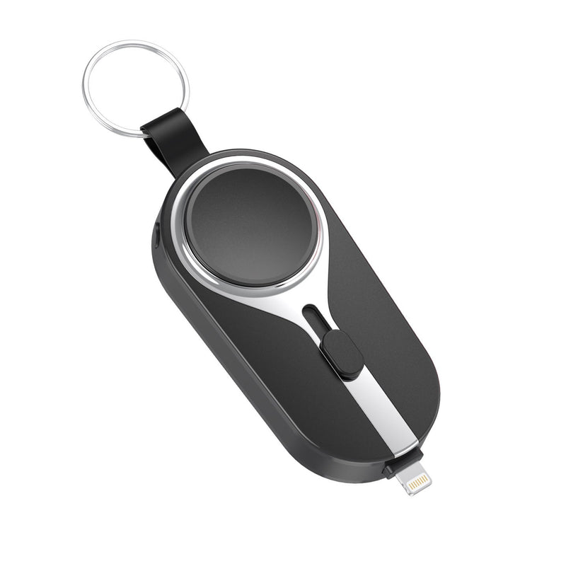 Compacte draadloze oplaadclip - Handige & draagbare stroomvoorziening