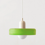 ColorLoop Pendant – Kunstzinnige Bauhaus Hanglamp met Warm Licht
