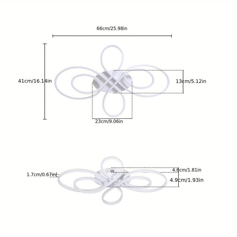 LED Plafondlamp 90W – Grote Diameter en Dimbaar