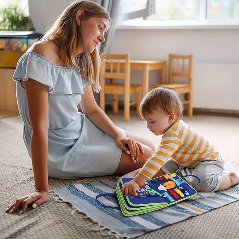 Busy Book Educatieve Speelset – Leerzaam en Interactief Speelboek voor Kinderen