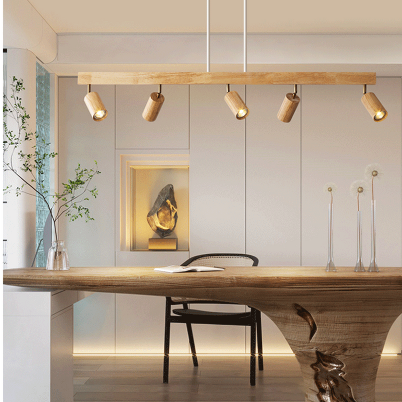 Verstelbare Plafondspot van Hout – EcoLux