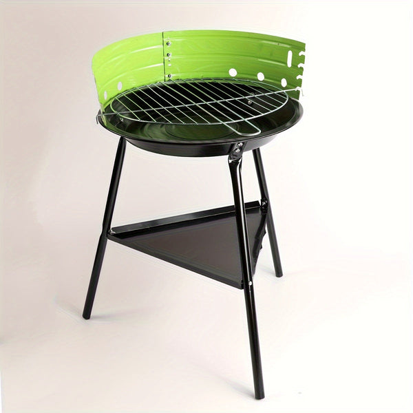 Draagbare Buitenbarbecue van Metaal – Demonteerbaar, Lichtgewicht en Perfect voor Kamperen of Tuin