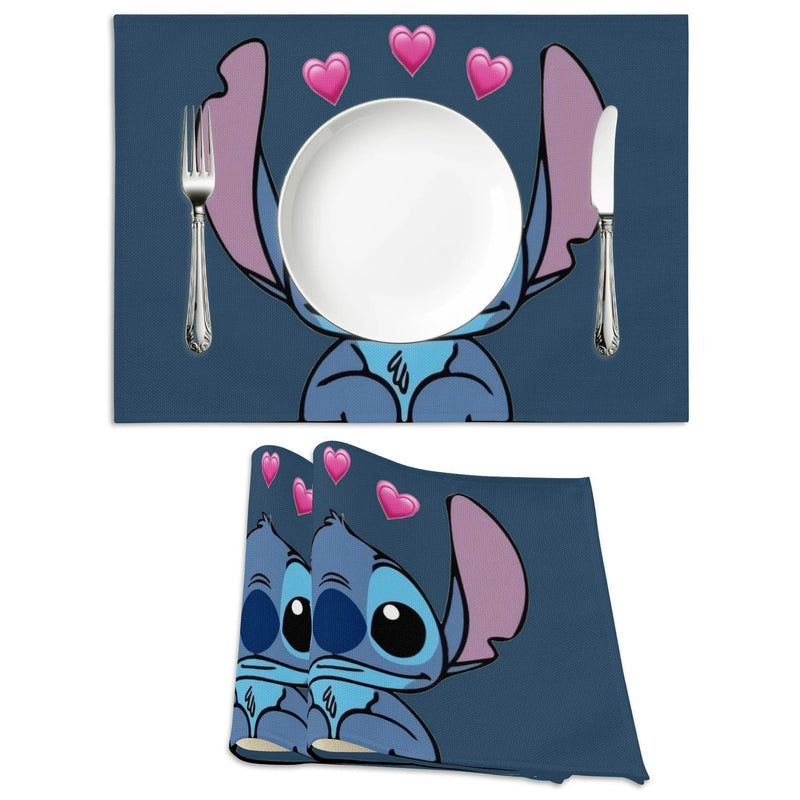 Disney Stitch Placemat – Schattige Cartoon voor Keuken en Tafeldecoratie