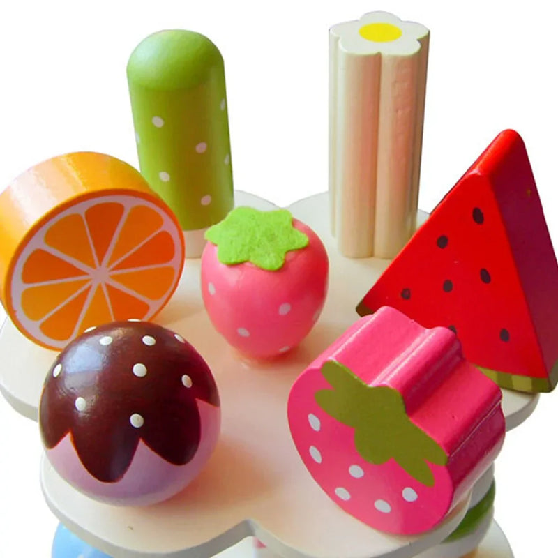 Magnetisch houten speelgoed ter bevordering van denken & creativiteit bij kinderen