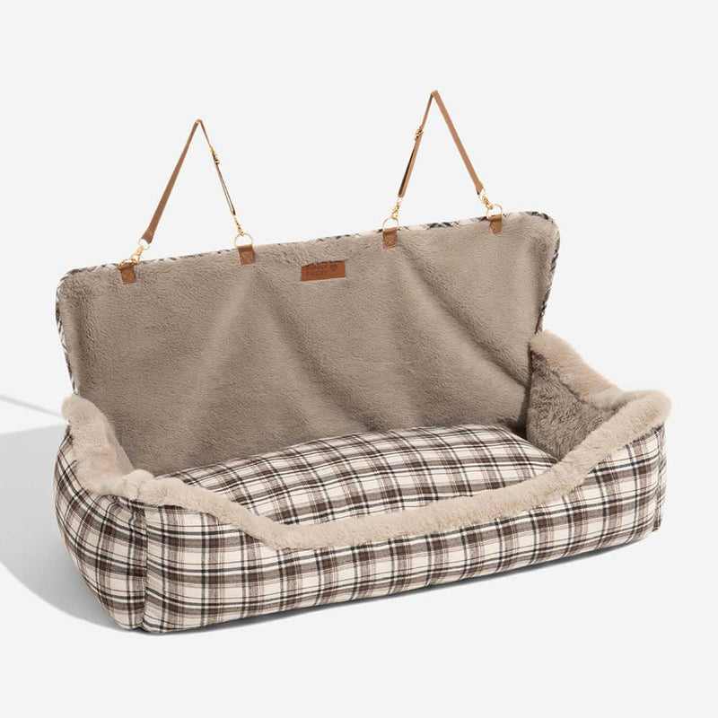 Pluche-autostoel voor huisdieren – RideSafe CozySeat