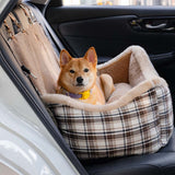 Pluche-autostoel voor huisdieren – RideSafe CozySeat