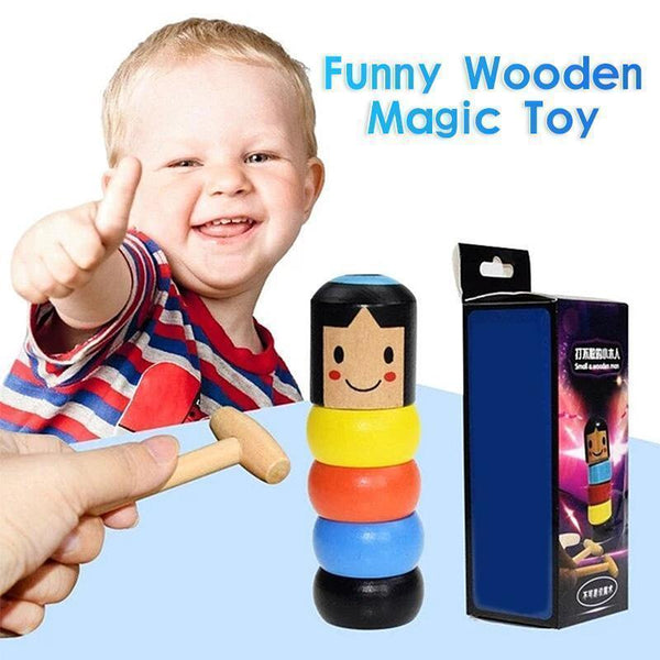 Flexibele Houten Acrobaat – Stimuleert Vaardigheid & Creatief Denken (1+1 Gratis)