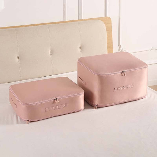 Extreem ruimtebesparende, zelfcompressie organizer