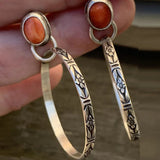 Boho Oorbellen Vintage Onyx - Esme