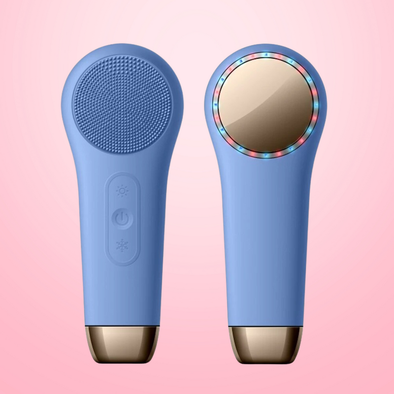 GlowCare Borstel - Stralende Huid met Diepe Reiniging en Massage