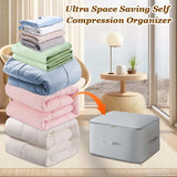 Extreem ruimtebesparende, zelfcompressie organizer