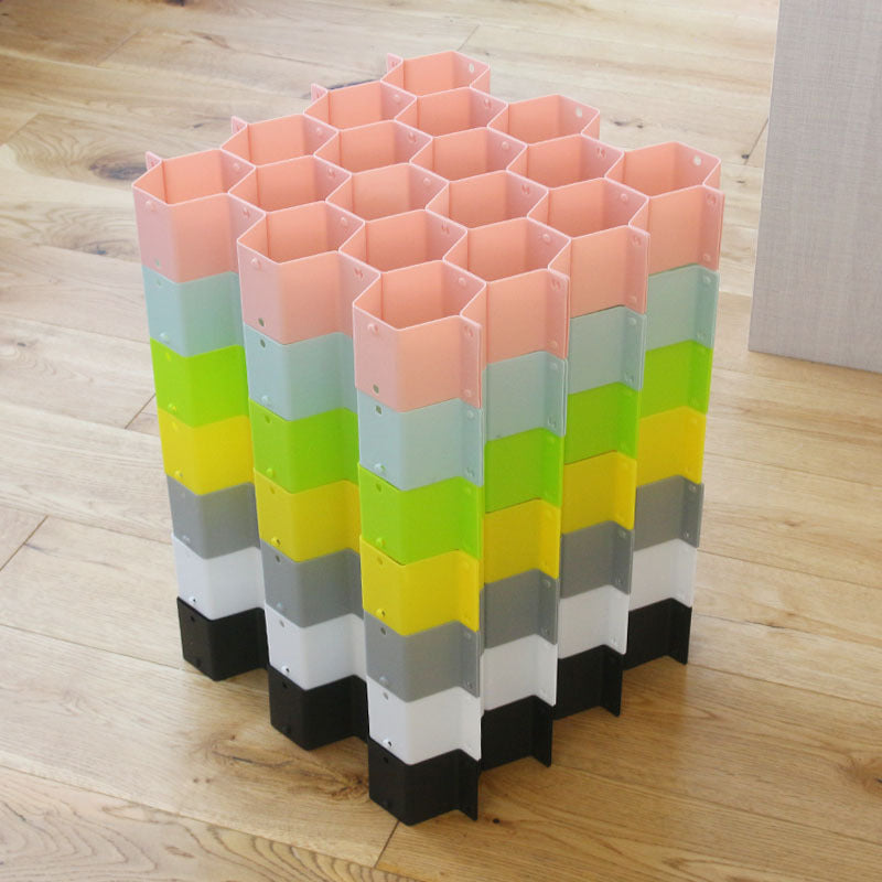 Bijenkorfvormige lade-organizer